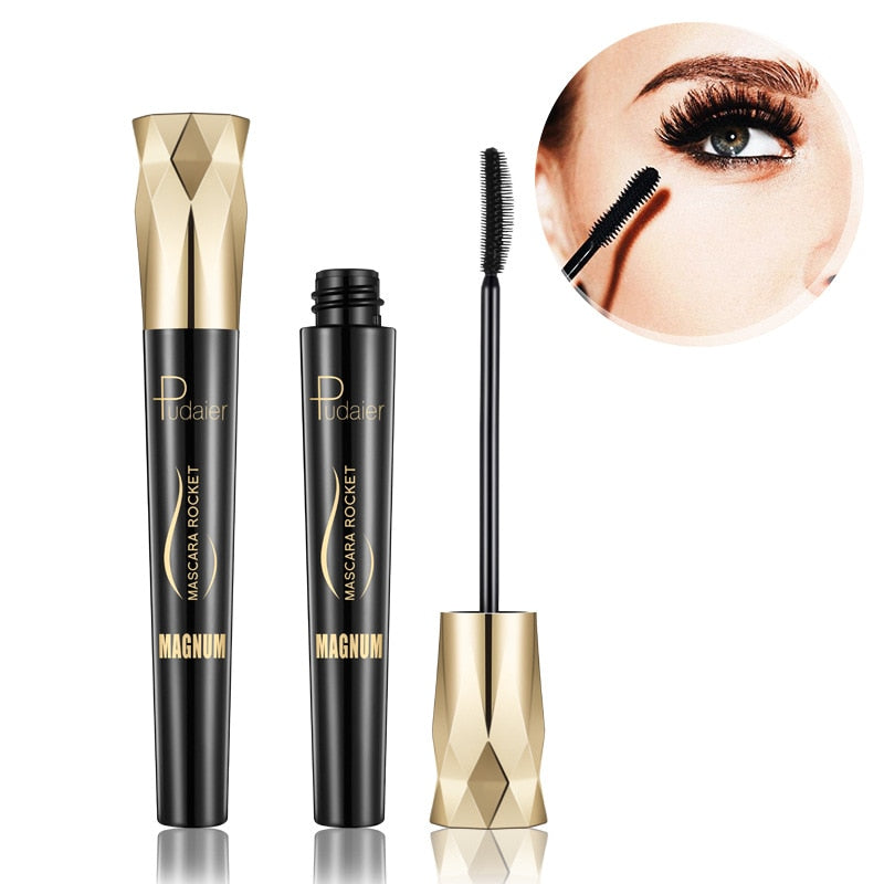 Vannfast svart mascara som definerer vipper og gir intensivt volum.