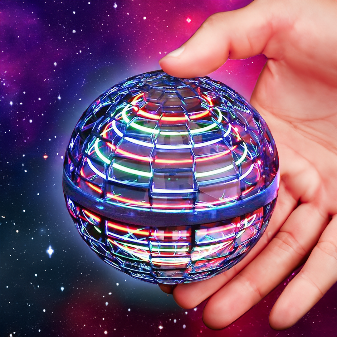 Spennende interaktiv flygende ball for endeløs moro! Perfekt for festspill og familieaktivitet. USB ladbar.