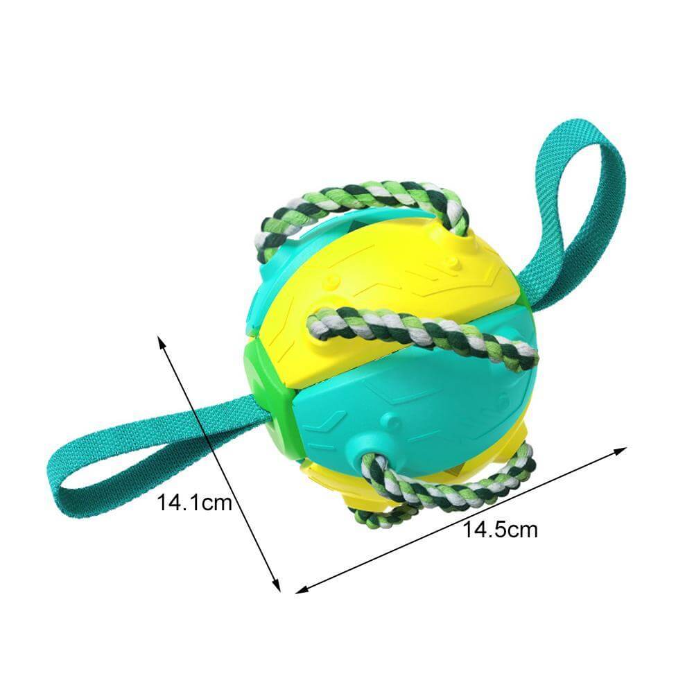 Hundeleke for alle aldre: Interaktiv frisbee ball som gir timevis med lek og mental stimulering.
