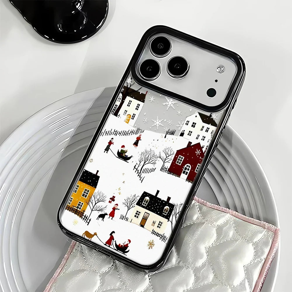 Mobilbeskyttelse: iPhone deksel med vakkert vinterdesign, perfekt for iPhone 11.