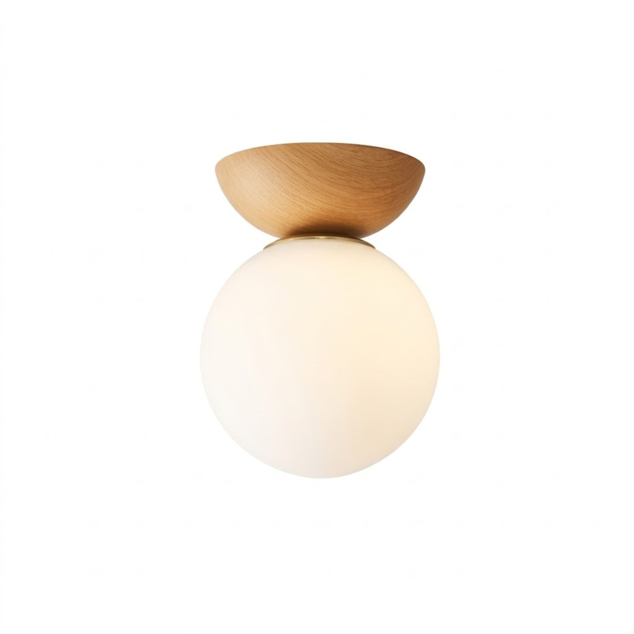 Japansk minimalistisk taklampe med justerbar LED-belysning for moderne interiør.