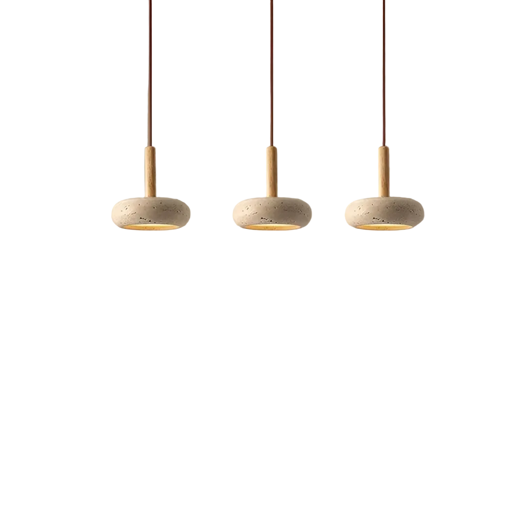 Japansk retro taklampe for stue og soverom. Skaper en rolig atmosfære med minimalistisk design.