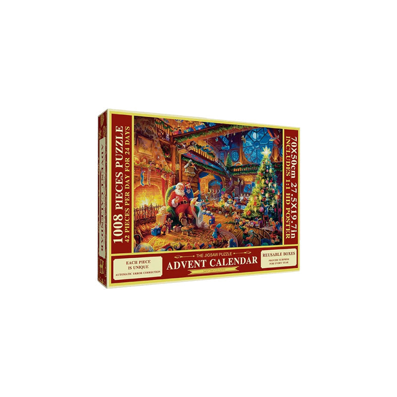 Gi en julegave som varer hele advent: En interaktiv puslespill julekalender for alle.