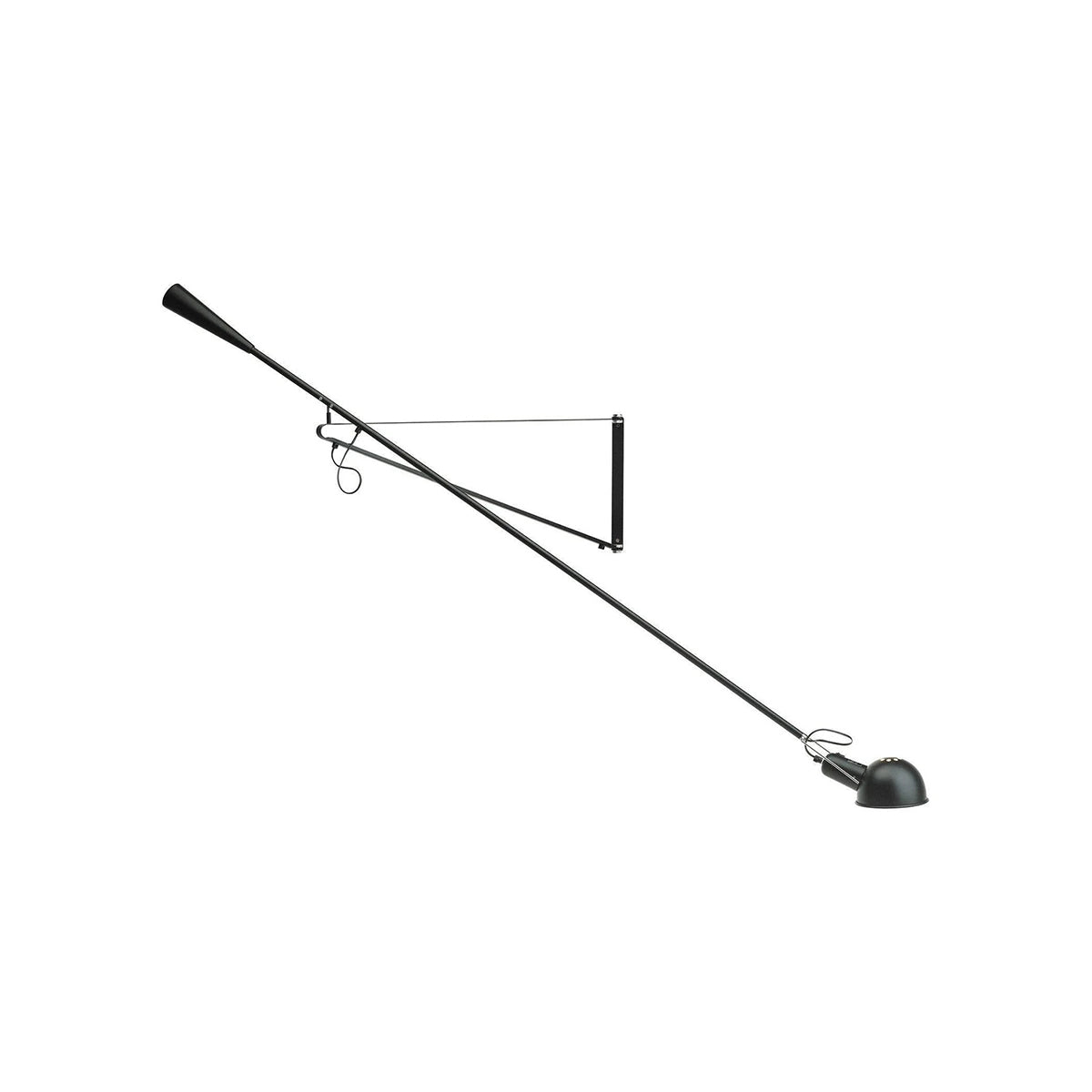 Justerbar industriell vegglampe Modell 265 for moderne interiør. Perfekt som leselampe ved sengen.