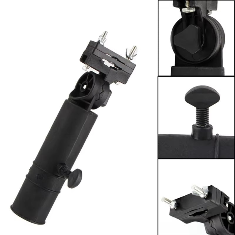 Robust paraplyholder i PP-plast, passer tilbehør som golfbil, rullator, barnevogn. Enkelt utendørsutstyr.