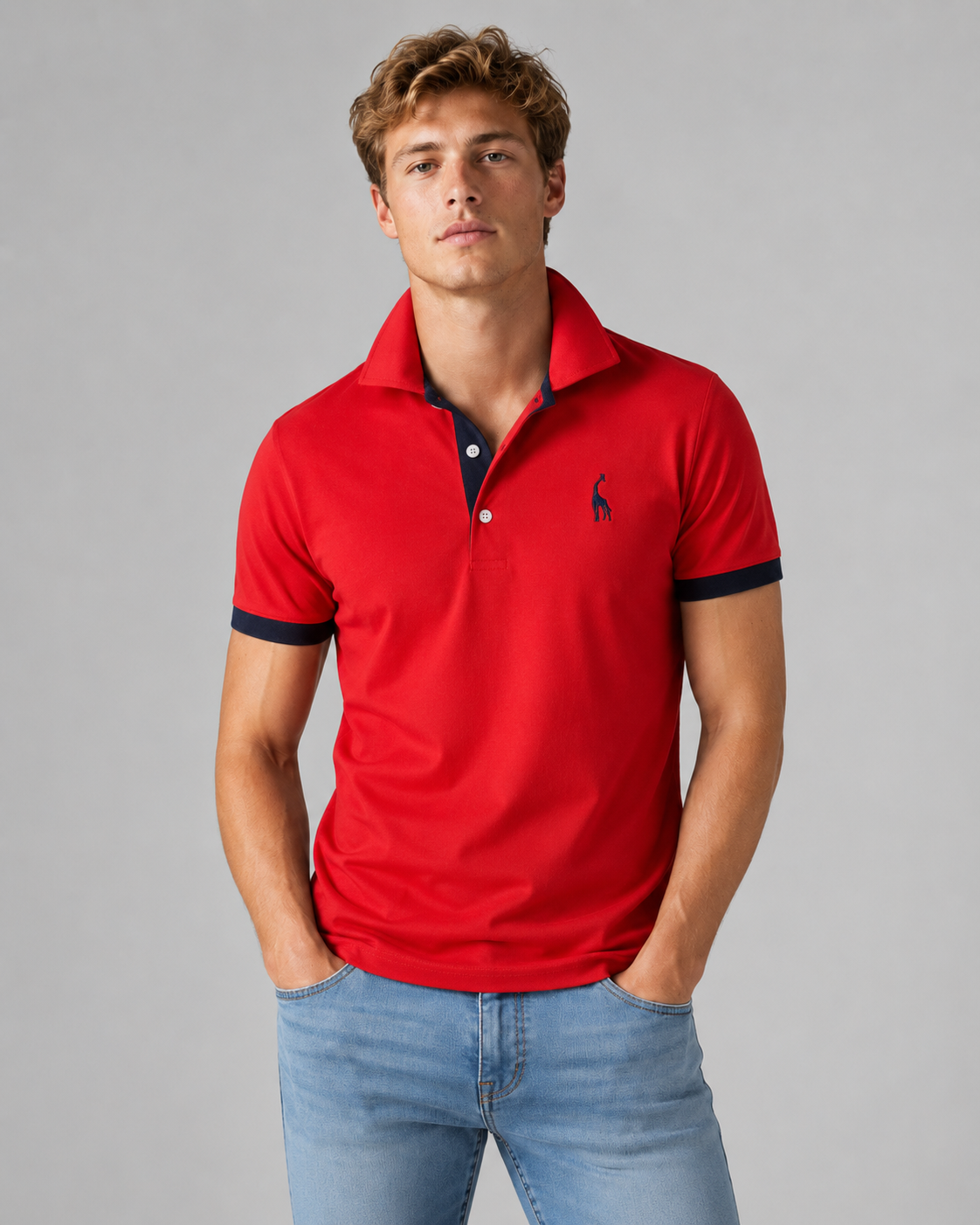 Allsidig herre polo, en klassiker i herregarderoben for optimal komfort.
