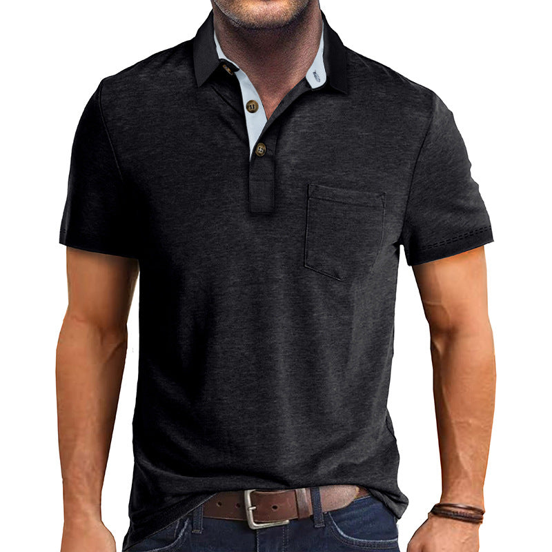 Klassisk herre poloshirt i tidløs stil. Perfekt for fritid og kontor. Komfortabel vårmote.