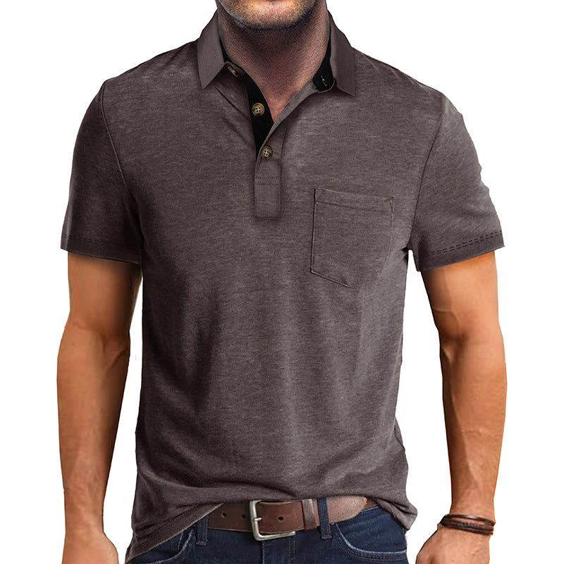 Herre poloshirt med klassisk polokrage. Komfortabel hverdag og stilfull for kontoret. Tidløs.