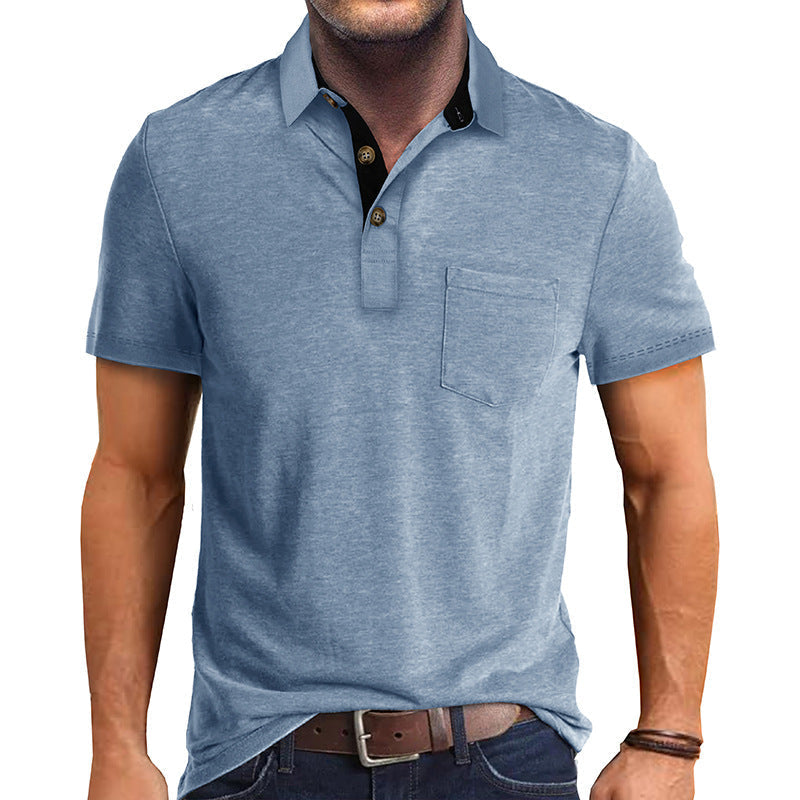 Herre poloshirt i klassisk stil, en tidløs og komfortabel del av menns klær for motebevisste.