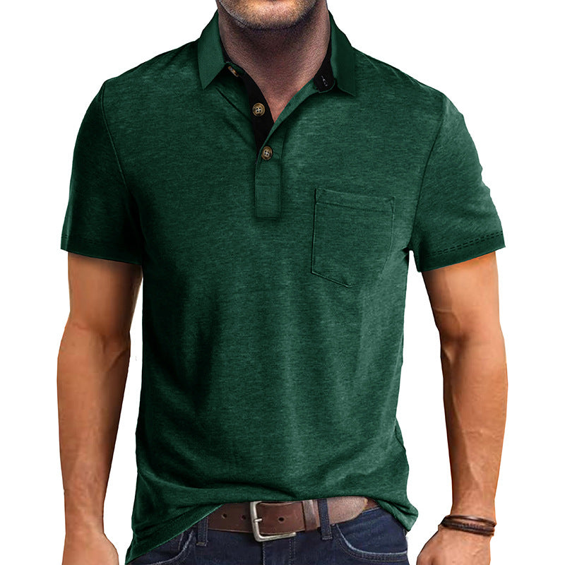 Klassisk herre poloshirt for kontorbruk og fritid. Mote for menn med fokus på komfort.