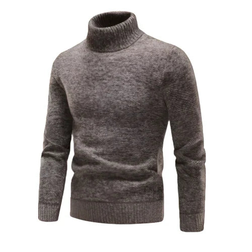 Stilfull herre turtleneck genser, et elegant valg for en klassisk og moderne look.