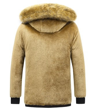 Komfortabel og varm herrejakke for vinter, designet for å holde deg varm i all slags vintervær.