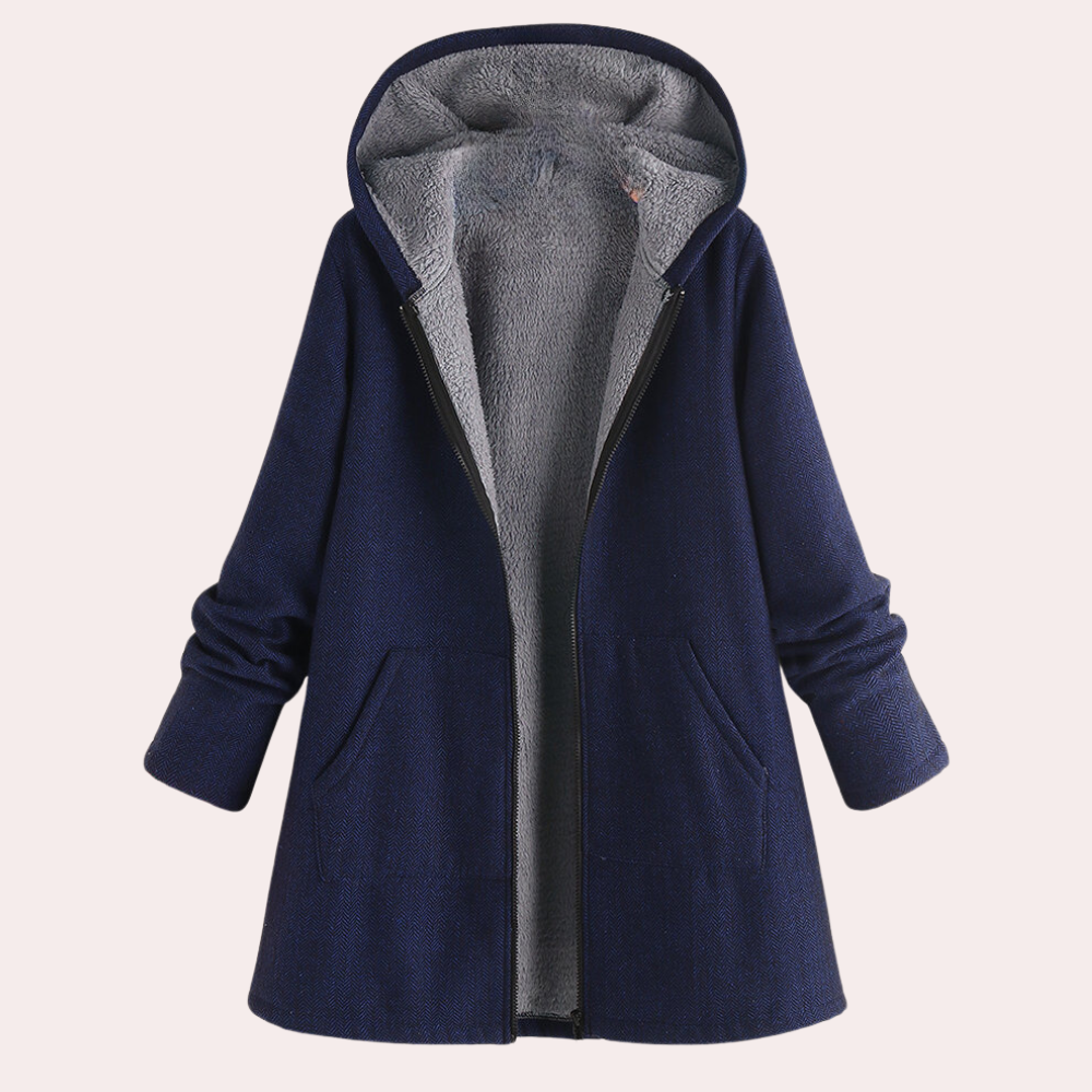 Dame hettejakke i moderne design, en komfortabel og casual hettegenser for kvinner i alle sesonger.