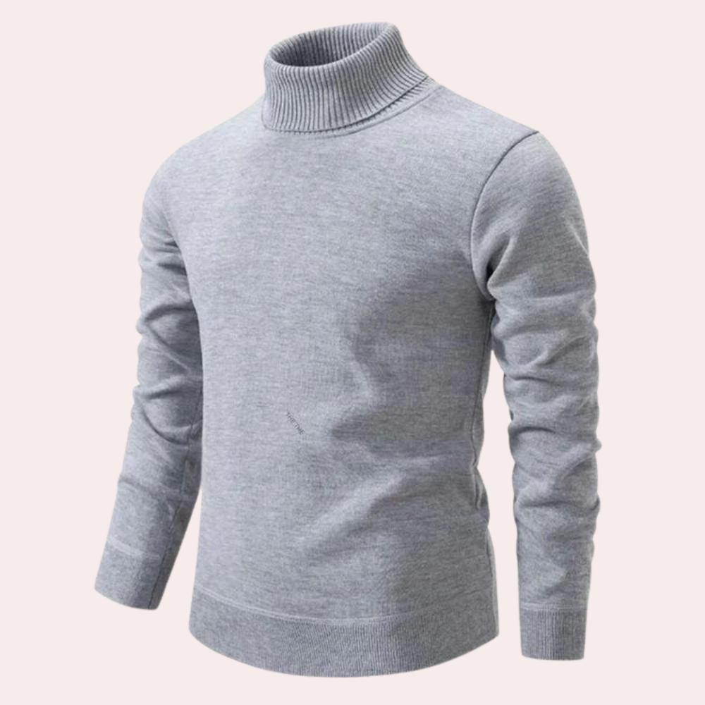 Myk og allsidig herresweater for menn, ideell for vår og høst.