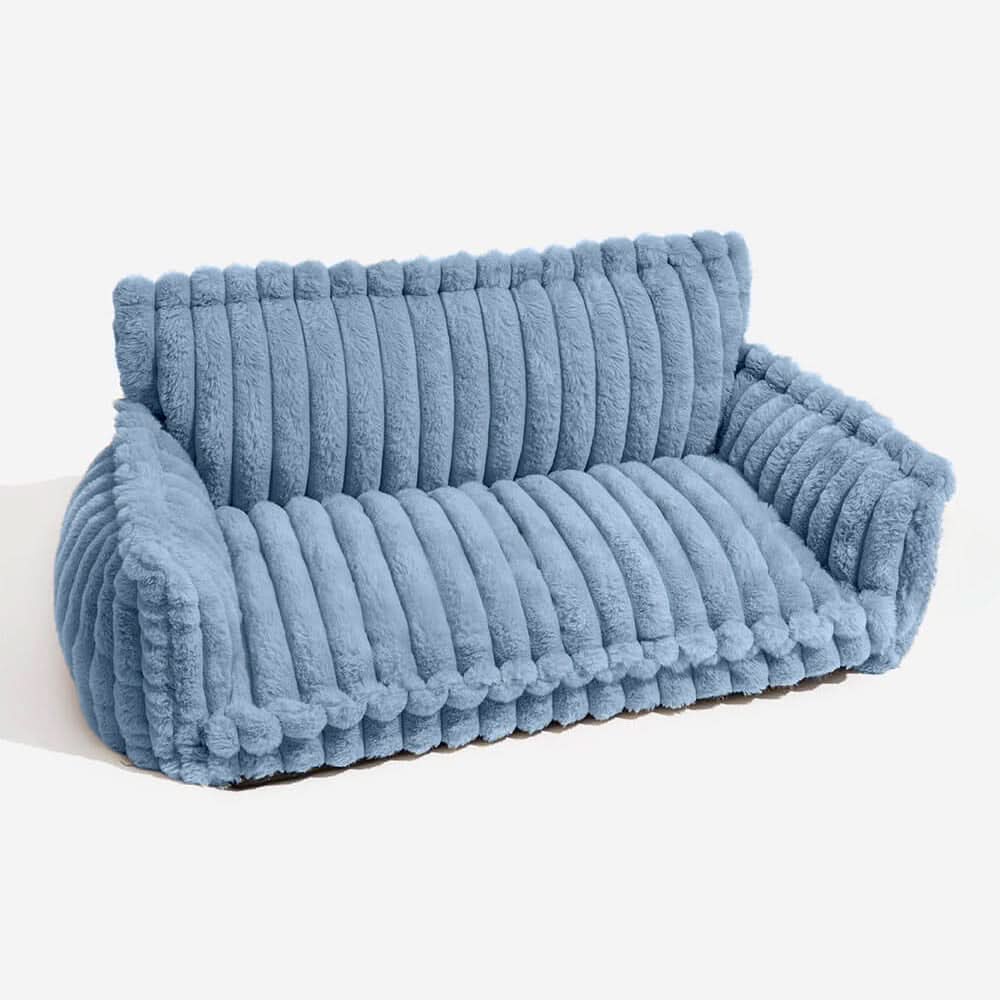 Ergonomisk hundesofa gir optimal støtte til ledd og muskler, ideell for eldre hunder.