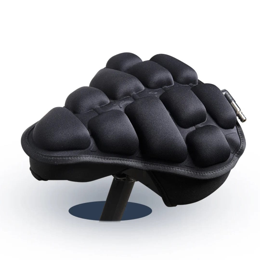 Ergonomisk sykkelsete med luftsirkulasjon. Ideelt for bysykkel og terrengsykkel forbedrer syklekomforten.