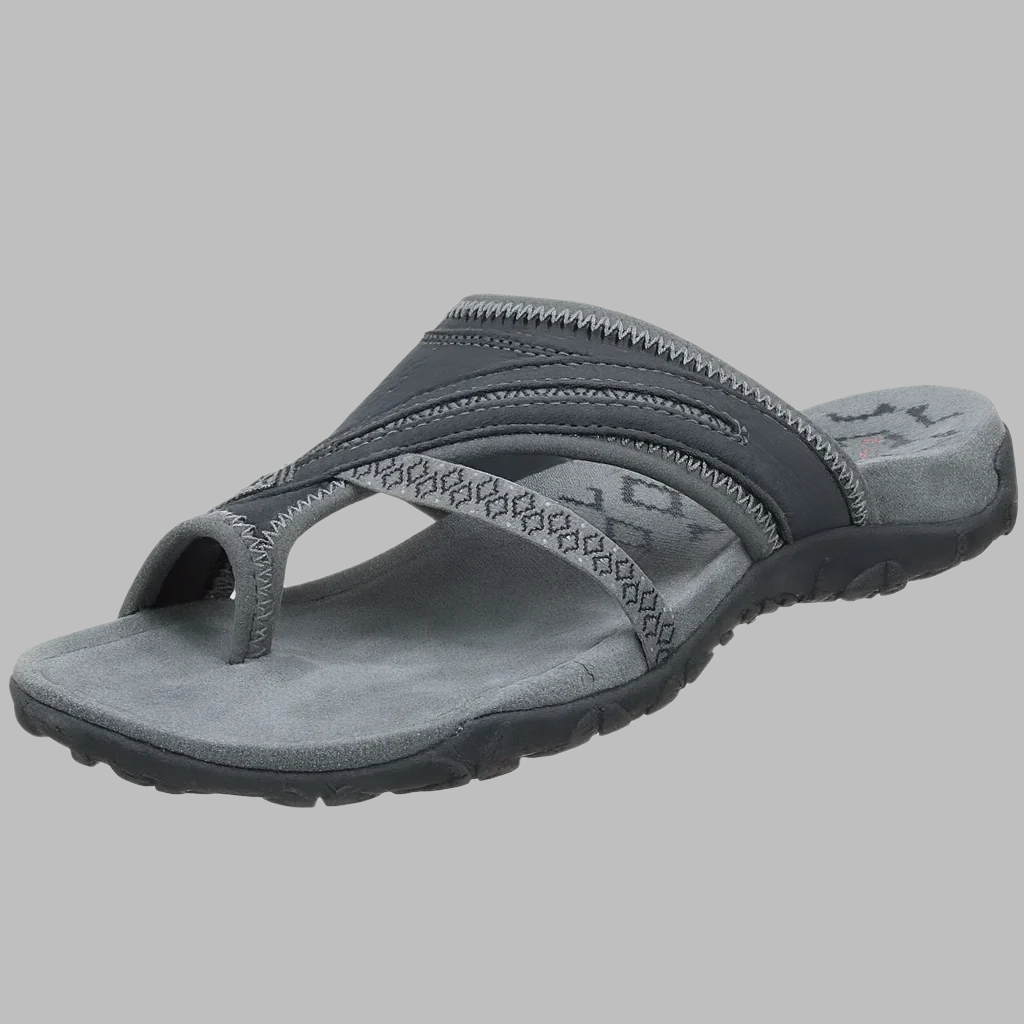 Lette dame flip-flops med kryss stropp, perfekt for strand, basseng eller som komfortable sommersandaler.