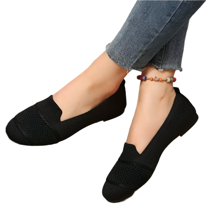 Komfortable dame slip-ons for hverdagsluksus, stilfulle loafers for kvinner.