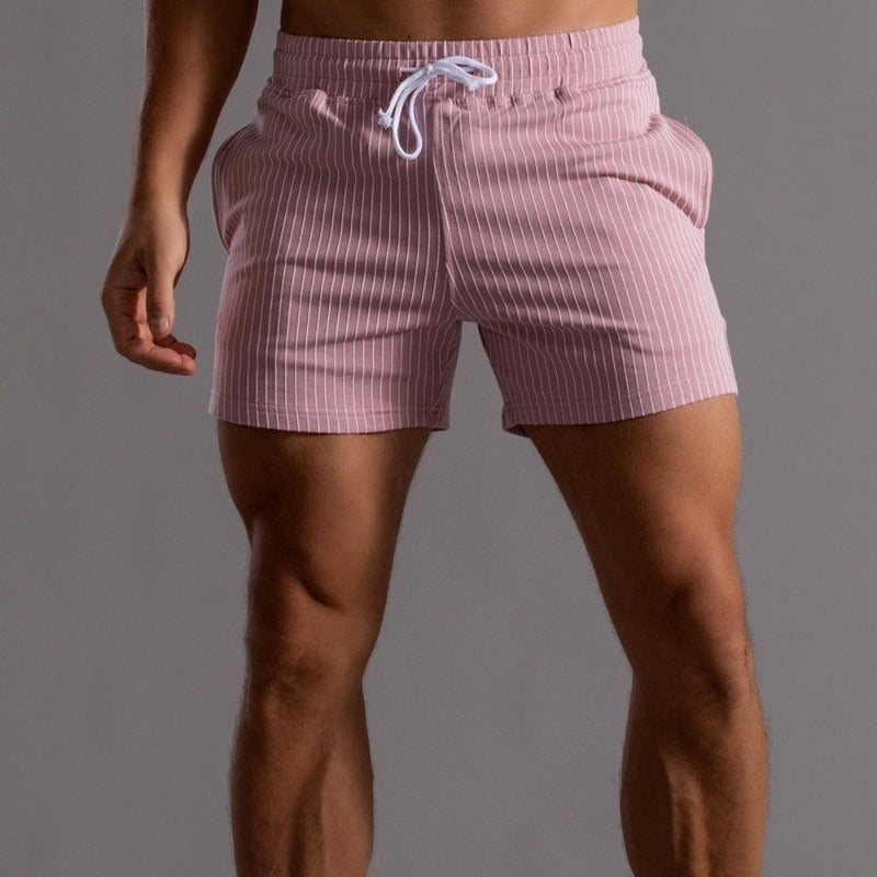 Elegante herreshorts for en avslappet sommerlook, perfekt for ferie og fritid. Komfortable og stilige.