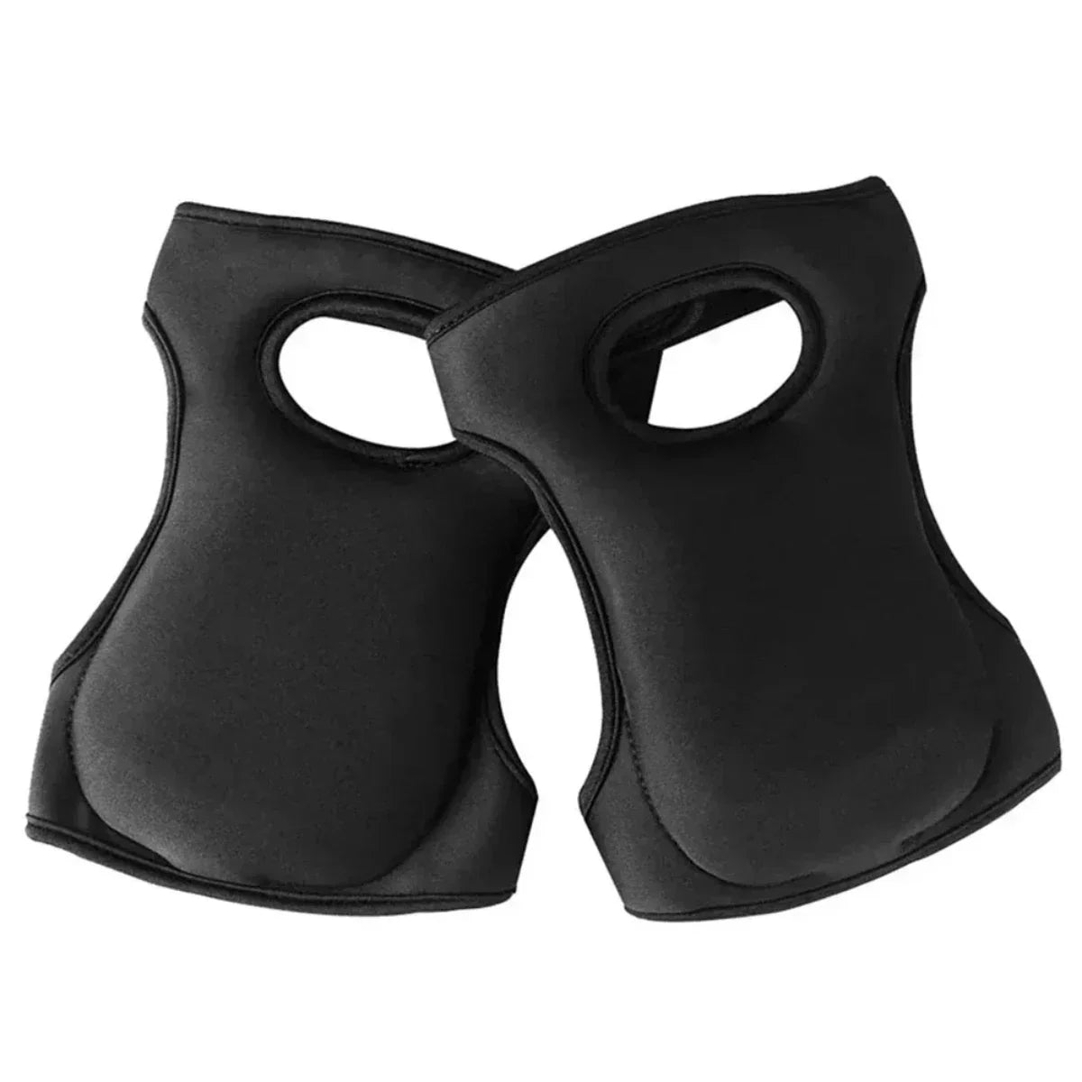 Komfortable knebeskyttere for hagearbeid med ekstra polstring og beskyttelse for knærne.