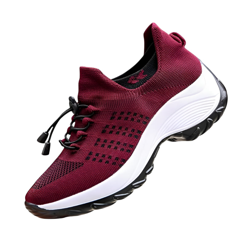 Komfortable kvinnenes sneakers for hverdagsbruk. Fleksible fritidssko med god støtte for dame fottøy.
