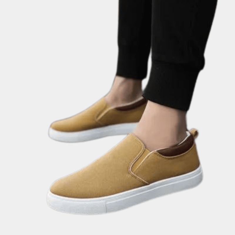 Myke og pustende slip-on sko for menn, ideelle for langvarig komfort på travle dager.