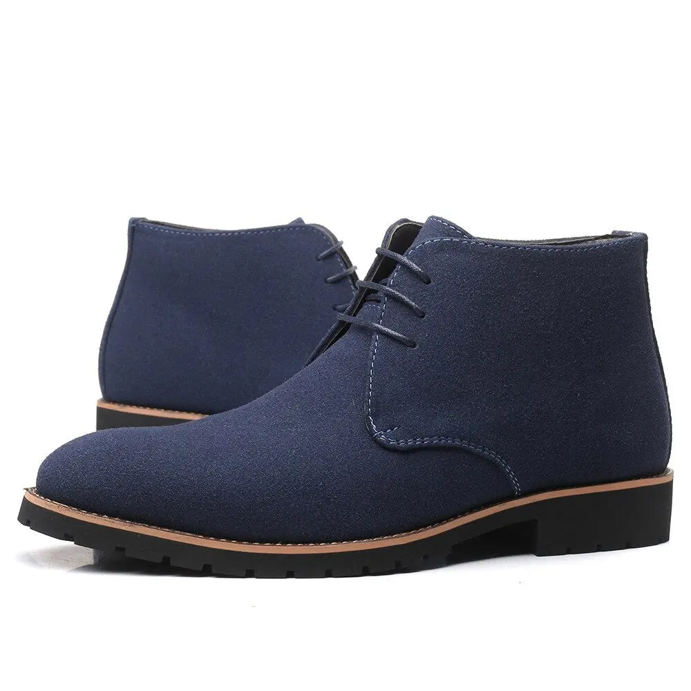Ankelhøye slip-on herresko, enkle å ta på. Komfortable casual vår- og sommersko for menn, perfekt for fritid.
