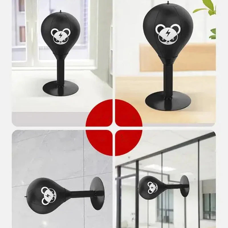 Bærbar bordboksesekk; kompakt design for stressmestring hjemme eller på kontoret.