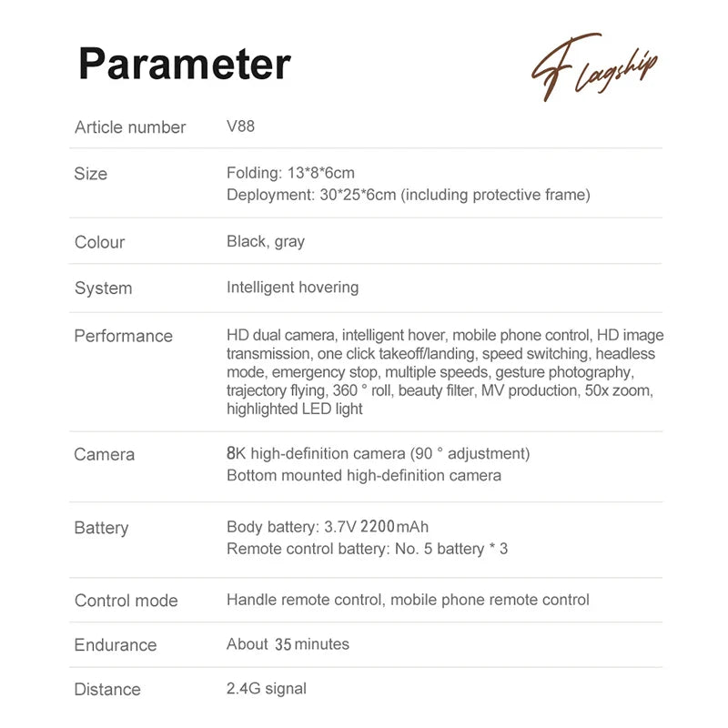 Nybegynnerdrone med 8K kamera og GPS, perfekt for enkel og stabil flyfotografering og videoopptak.