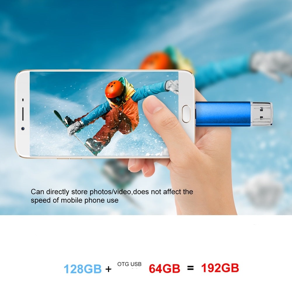 Enkel og sikker USB-disk som tilbyr romslig minne for alle dine lagringsbehov.