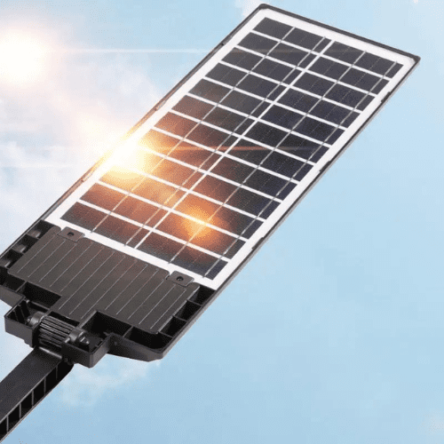 Miljøvennlig solcellelampe med 3000W LED-lys. Automatisk belysning til uteområdet og hagen.