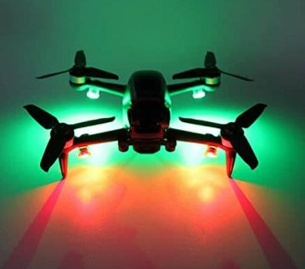 Klart LED-varsellys for optimal synlighet. Perfekt for sikkerhet på kjøretøy og drone.