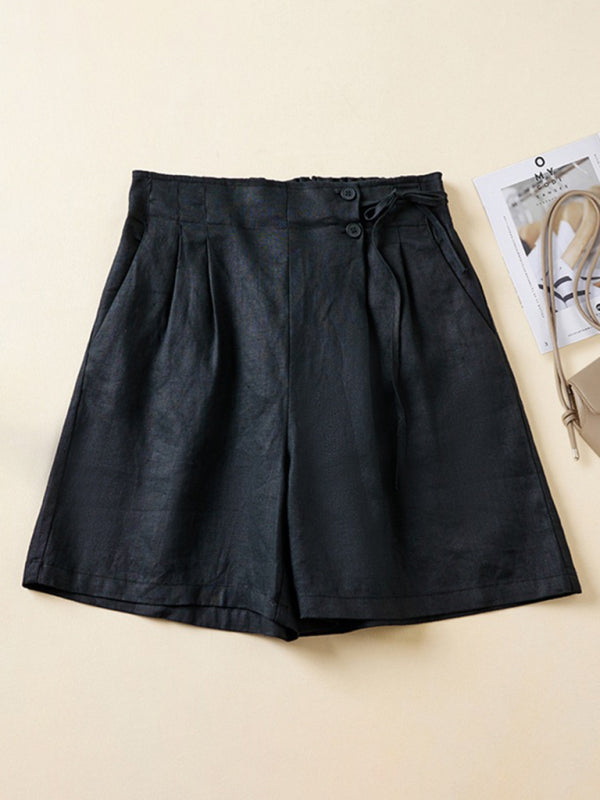 Komfortable kvinne baggy shorts, ideelle for avslappede dager. Myke dameshorts med løs passform for sommeren.