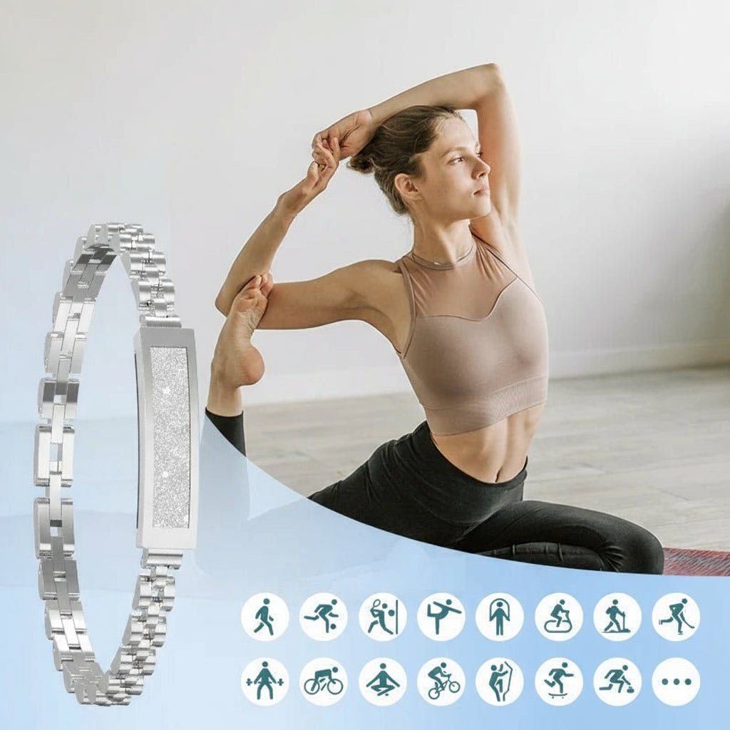 Smarte multisport armbånd for kvinner. Vanntett, stilren smartklokke for en sunn og aktiv livsstil.