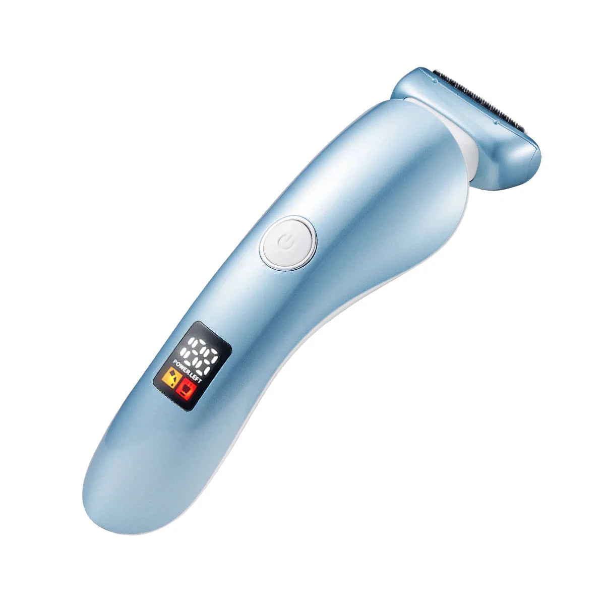 Kvinners 5-i-1 elektrisk barbermaskin for skånsom våt/tørr hårfjerning. USB oppladbar kroppstrimmer.