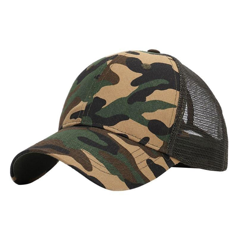 Front av stilig kvinners baseballcap med buet skygge, perfekt for solbeskyttelse og fritidsbruk.