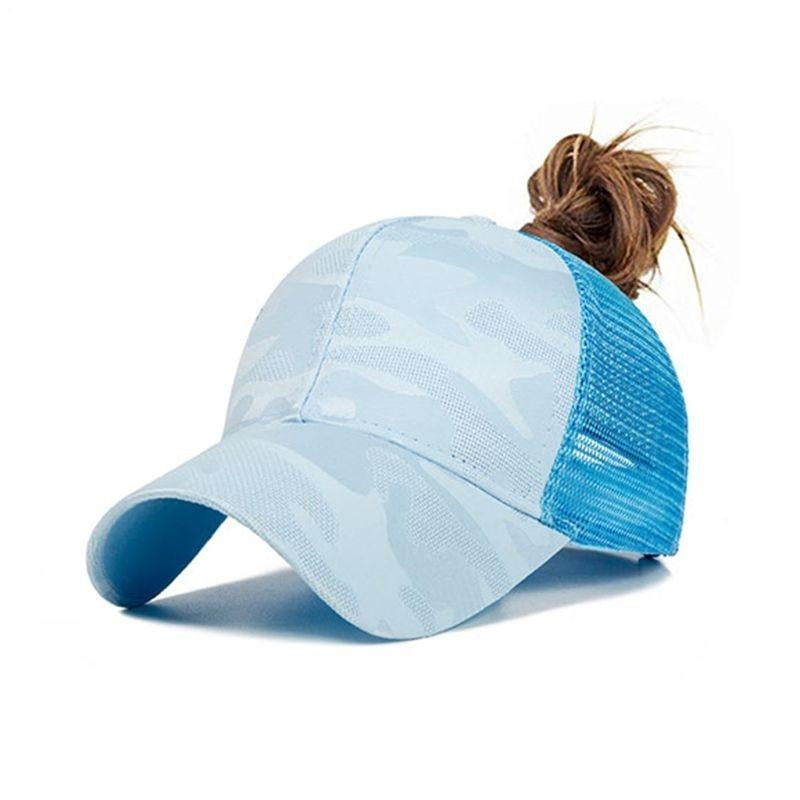 Stilfull kvinners baseballcap, komfortabel med justerbar passform for fritid og solbeskyttelse.