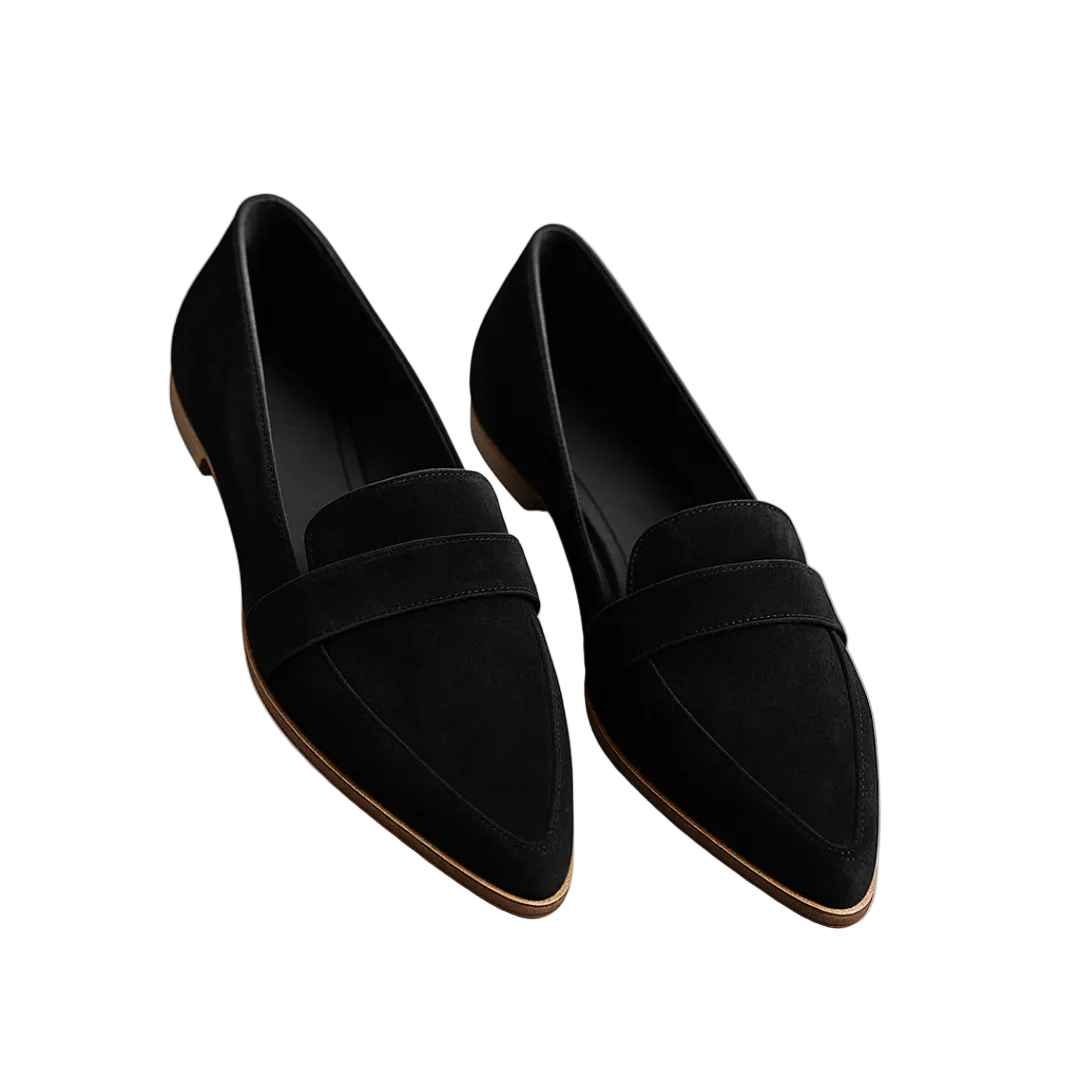 Kvinners tå-loafers i elegant design for tidløs stil og allsidig komfort.