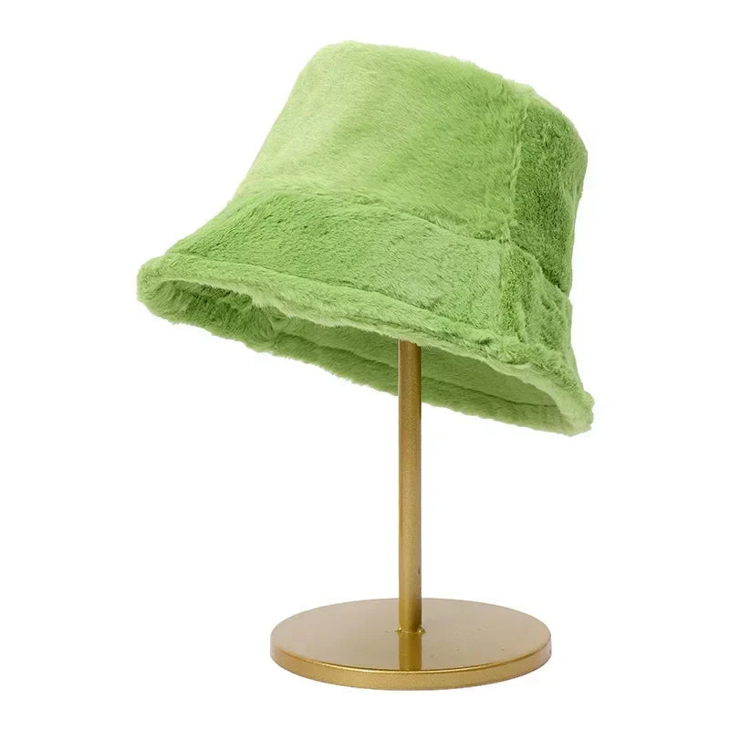 Trendy damehatt; en komfortabel og isolert bøttehatt for stilbevisste kvinner.