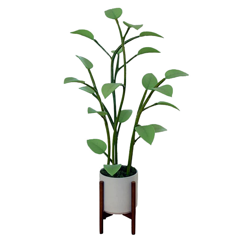 LED-lampe i planteform med magisk fargeveksling for moderne interiørdekor.