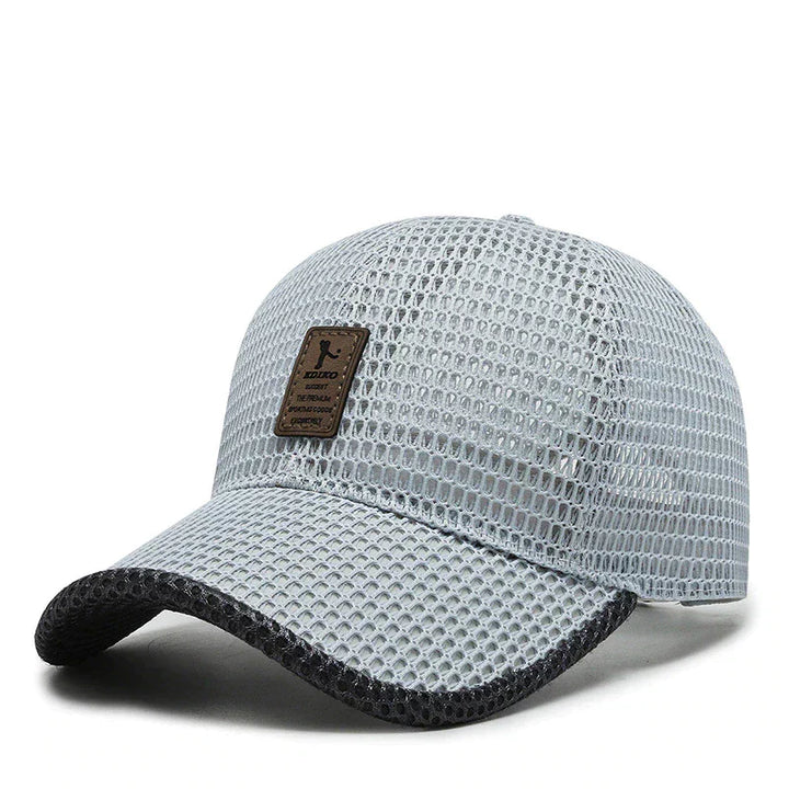 Luftig unisex mesh-caps for sommerbruk. Justerbar passform gir stil og komfort i varmt vær.