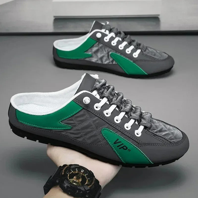 Moderne herresneakers for sommeren. Stilige og lettvektige, perfekt for fritid og aktive dager.