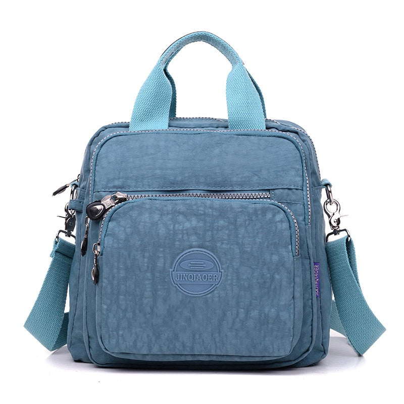 Allsidig dameveske: Multifunksjonell nylon crossbody, både praktisk og elegant.