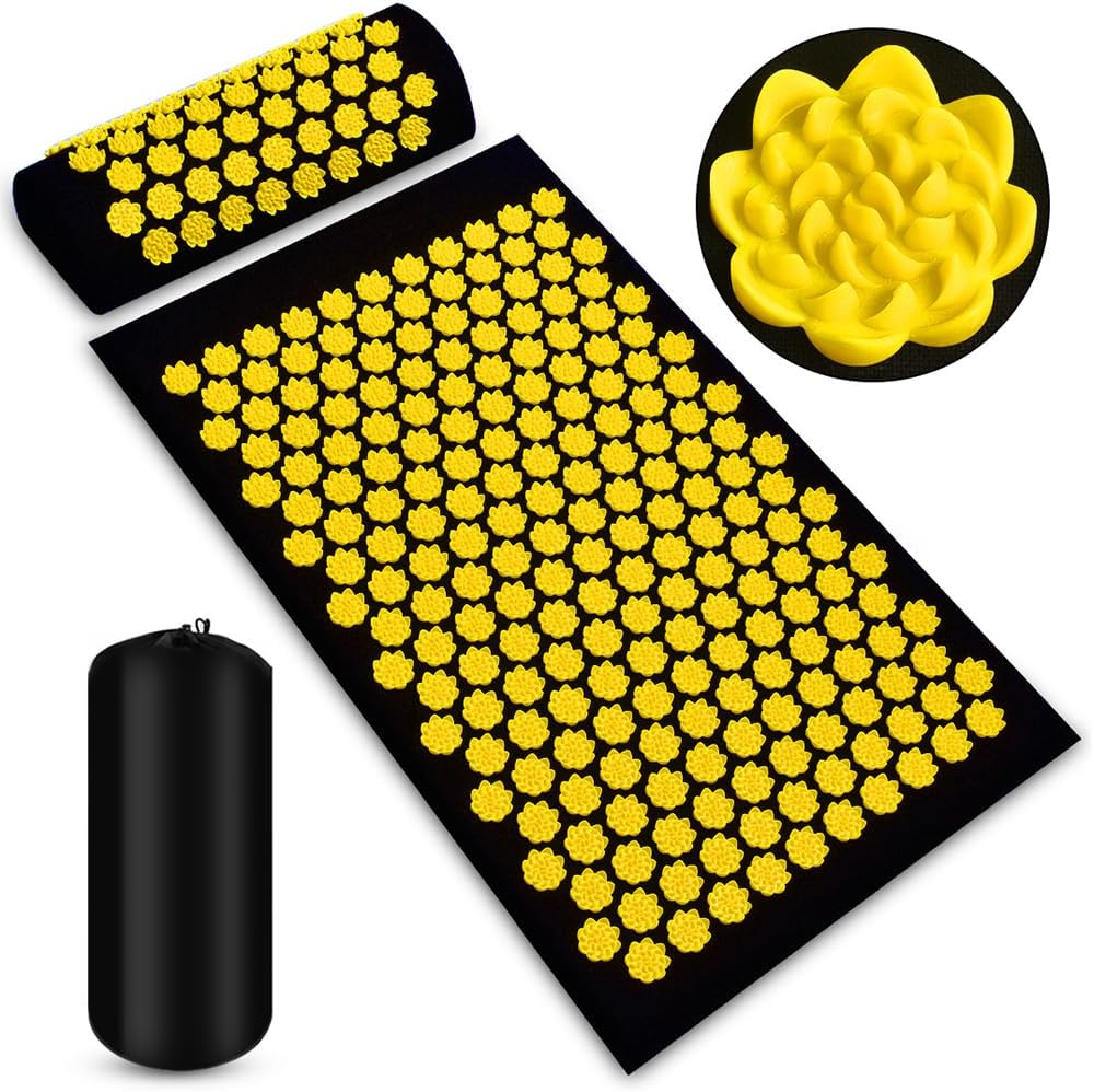 Høykvalitets Lotus spikermatte for muskelavslapning, smertelindring og økt velvære. Ideell for daglig komfort.