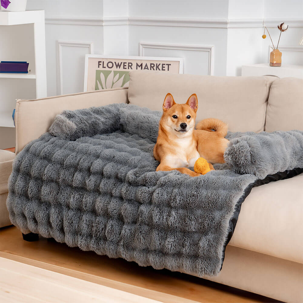 Ultimate komfort hundeseng for både hund og katt. Myk, vaskbar og sklisikker soveplass for kjæledyret ditt.