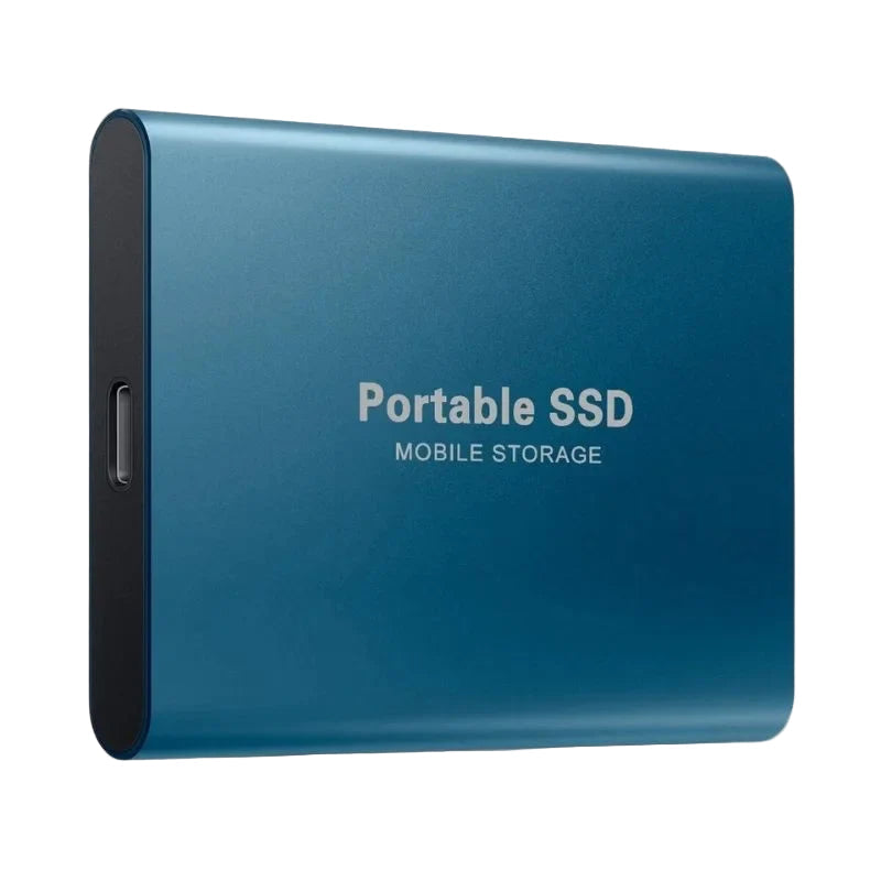 Lynrask ekstern SSD med USB 3.2 for rask dataoverføring og pålitelig digital lagring.