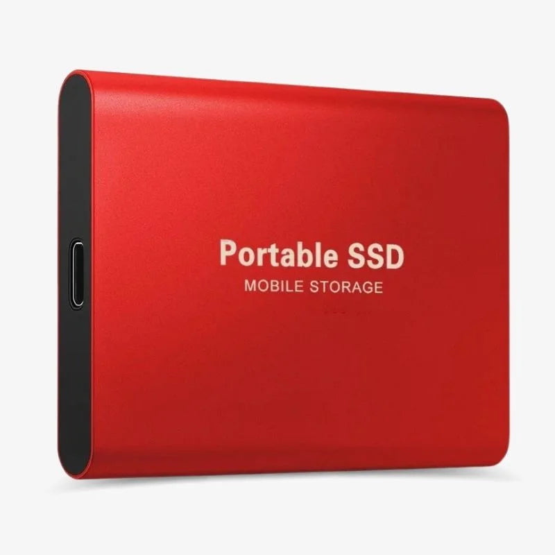 Liten og lett ekstern SSD for bærbar lagring, uunnværlig for alle dine digitale behov.