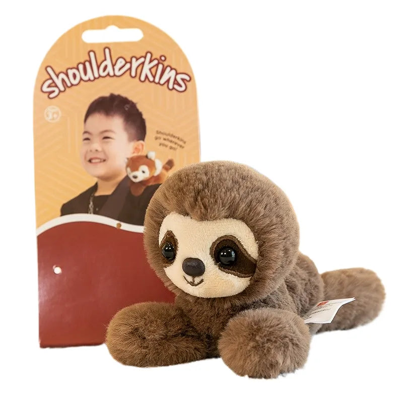 Magnetiske skulderdyr: panda, enhjørning, kameleon. Flotte samlerobjekter.
