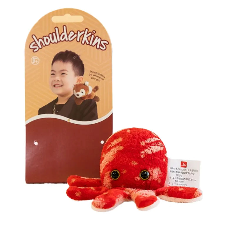 Magnetisk kameleon skulderleketøy med levende farger. Kreativ gaveidé.