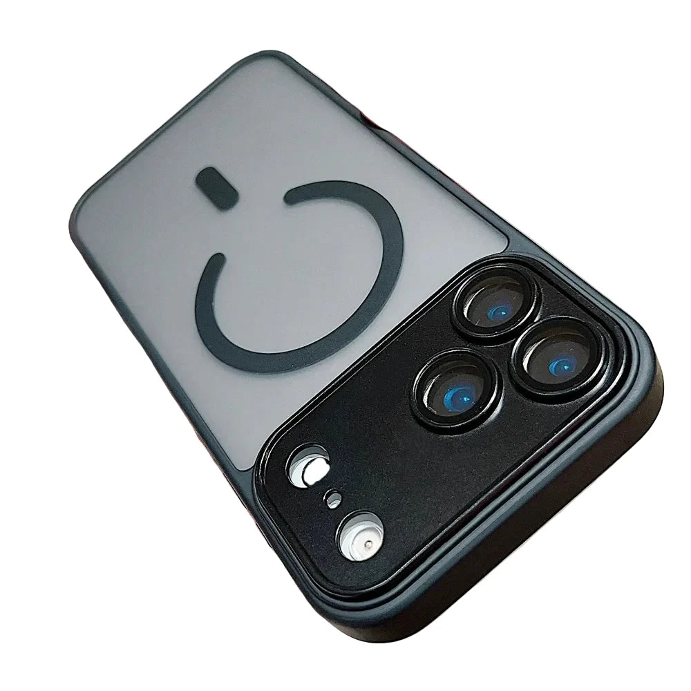 Magnetisk MagSafe deksel til iPhone 17 Pro Max. Slank og støtsikker beskyttelse.